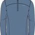 Off-Road Blue Grid Fleece Quarter Zip