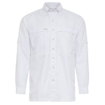 White Classic MicroFiber Shirt | Long Sleeve