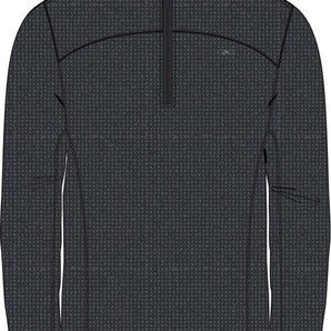 Caviar Grid Fleece Quarter Zip