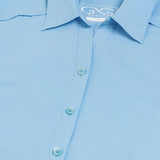 1143 Ladies' RainWater MicroFiber Shirt Swatch Shot New