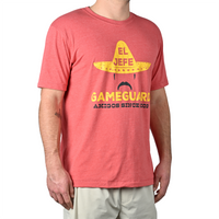 Man wearing GameGuard Lava Rock Graphic T-Shirt