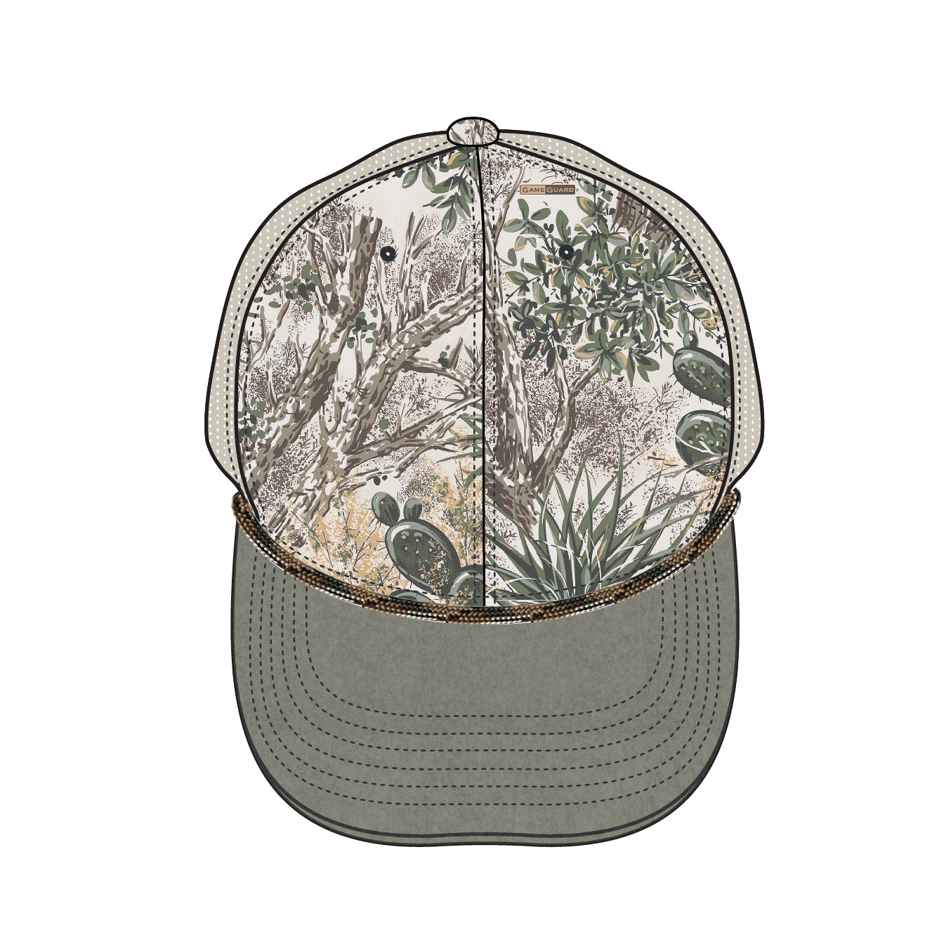 GameGuard Cap | TriColor| Stone TwillBack – GameGuard Ordering Portal