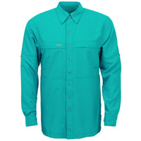 Caribbean Relaxed MicroFiber Shirt | Long Sleeve