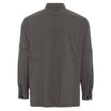 GunMetal TekCheck Shirt | Long Sleeve