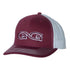 Maroon Cap | White MeshBack