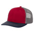 Red Cap | TriColor | Glacier MeshBack